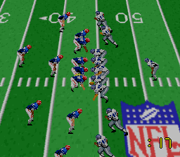 NFL Football (Europe) In game screenshot